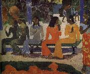 Paul Gauguin Market oil